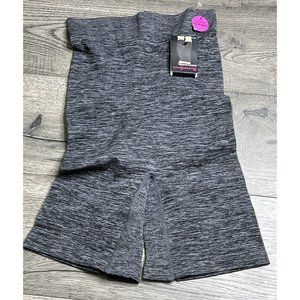 NWT SUPERFORM LARGE BLACK /GRAY LIGHT SMOOTHING SHAPER COOL COMFORT